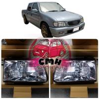 ราคา ไฟหน้า เพชร ISUZU TFR DRAGON EYE ปี 1999 2001 คู่ ซ้าย ขวา สำหรับหลอดฮาโลเจน (22151159215)