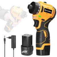 ราคา 16 8V สว่านไร้สาย Electric Cordless Screwdriver Cordless Drill 2Battery 2 speed Electric Drill Screwdriver Battery Drill สว่านกระแทก (22247524541)