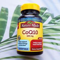 ราคา โคคิวเทน CoQ10 โคคิวเทน 100 mg 40 72 or 120 Softgels Nature Made คิวเทน Q10 โคเอนไซม์คิวเทน Coenzyme Q 10 (12565756701)