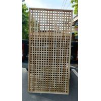 ราคา ไม้ระแนงไม้สักฉากแผ่น ฉากบังตาไม้สัก 100 200cm (22224329094)