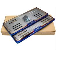 ราคา กรอบป้ายทะเบียนแบบคู่หน้าหลังรุ่นใหม่ล่าสุด กรอบป้ายทะเบียนตัวใหม่ 2020 IRONBAR สแตนเลส304 ของแท้ 100 (10392798953)