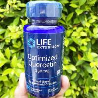 ราคา 77 OFF ราคา Sale โปรดอ่านรายละเอียดสินค้า EXP 04 2024 เควอซิทิน Optimized Quercetin 250 mg 60 Vegetarian Capsules Life Extension เควอซิติน (3404870906)