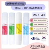 ราคา Kleen x FTKorea ชุดไส้กรองน้ำ อินไลน์ ระบบอาร์โอ ใช้กับเครื่อง Coway ได้ (21432552626)