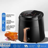ราคา หม้อทอดไร้น้ํามัน Air fryer 8ลิตร ความจุ การควบคุมอุณหภูมิ อเนกประสงค์ หม้อทอดไร้น้ำมันอัจฉริยะ หม้อทอด หม้อทอดไฟฟ้า (22142083512)