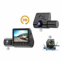 ราคา เครื่องบันทึกการตรวจสอบภายในรถ Threeway HD (22177723724)