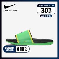 ราคา Nike Mens Offcourt Slide Brasil Sandals Green ไนกี้ รองเท้าแตะแบบสวมผู้ชาย Offcourt Brasil สีเขียว (21564845174)