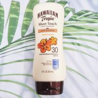 ราคา 80 Sale EXP 08 2024 Hawaiian Tropic Sheer Touch Lotion Sunscreen Ultra Radiance SPF 30 236 mL โลชั่นกันแดด สำหรับผิวกาย ให้ความชุ่มชื้น ซึมเร็ว กันน้ำ กันเหงื่อ (13228549626)