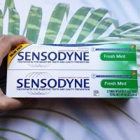 ราคา 80 OFF ราคา Sale โปรดอ่านรายละเอียด EXP 09 2023 ยาสีฟัน เซ็นโซดายน์ Twin Pack Sensitive Toothpaste Fresh Mint 226 g แพคคู่ SENSODYNE (21016511422)