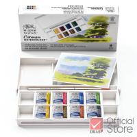 ราคา Winsor Newton สีน้ำ ชุดสีน้ำก้อนคอทแมน 8 สี จำนวน 1 ชุด (11192667641)