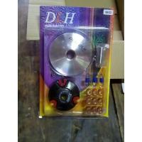 ราคา ชามแต่ง มีโอ MIO ฟีโน่ FINO นูโว NOUVO NOUVO MX ชุดใหญ่ รถคาร์บูเท่านั้น ชามแต่ง ฝาปิด เม็ดแต่ง สปริงแต่ง (22255058335)