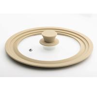 ราคา DR Hows Silicone Glass Multi Purpose Frying pan wok pot lid 24cm 26cm 28cm 30cm (21779547236)
