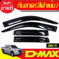 ราคา คิ้วกันสาด กันสาด กันสาดประตู คิ้ว ดำทึบ อีซูซุ ดีแม็กซ์ ISUZU DMAX D MAX 2002 2003 2004 2005 2006 2007 2008 2009 2010 2011 ใส่ร่วมกันได้ A (19490704587)