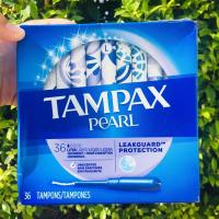 ราคา ผ้าอนามัยแบบสอด เหมาะกับวันมาน้อย Pearl Light Plastic Tampons 5 1018 36 50 Count Tampax (16213828661)