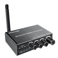 ราคา DISOUR DAC Bluetooth 5 3 เครื่องรับสัญญาณเสียงตัวแปลงดิจิตอลเป็นอนาล็อก 3 5 มม AUX RCA Coaxial USB แฟลชไดรฟ์ 6 5 มม แจ็คไมค์คาราโอเกะเพลงสเตอริโออะแดปเตอร์ไร้สาย (21559683215)