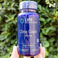 ราคา ซิงค์ Zinc Caps High Potency 50 mg 90 Vegetarian Capsules Life Extension (823230928)