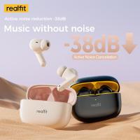 ราคา Realfit F3 Bluetooth Earphone 38dB Noise Cancellation Sport Headset 360 Spatial Sound Good Bass (21650149216)