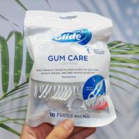 ราคา ไหมขัดฟัน ออรัลบี ไกลด์ กัม แคร์ Glide Gum Care Floss Picks 30 Count Oral B (7180722644)