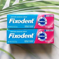 ราคา Fixodent Denture Adhesive Cream Complete Original 214068 g ฟิกโซเดนท์ ครีมติดฟันปลอม (13064548805)