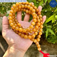 ราคา ประคำสวดมนตร์ ประคำ108หยกเนื้ออ่อนมิส่งพม่า Natural Qurtz ขนาด 12มิล ธรรมชาติแท้ (21314100583)