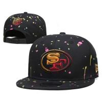 ราคา NFL San Francisco 49ers Adjustable Flat Cap Outdoor Sports Hats Bucket Hats Cap Men (17675232712)