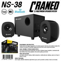ราคา ลำโพง USB Nubwo Speaker 2 1 NS 030 NS 038 Bluetooth Mean Machine ลำโพงคอม เสียงแน่น พร้อมตู้ซับวูฟเฟอร์ ประกัน 1ปี (22012564746)