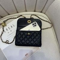 ราคา กระเป๋าคาดเอวสําหรับสตรีขนาดเล็กมีสายโซ่คล้องทรง Messenger (20998225918)