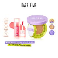ราคา SET DAZZLE ME Heart Melt Creamy Liquid Blush Better than Filter Maxnificent Essence Cushion (21936619445)