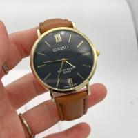 ราคา พร้อมกล่อง นาฬิกาข้อมือcasio นาฬิกาคู่รัก สายหนัง นาฬิกาแฟชั่น สีสัน สดใส ขนาด 36 mm นาฬิกาผู้ชาย นาฬิกาผู้หญฺิง (21385810283)