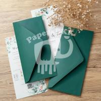 ราคา ซองเบอร์ ยุโรป 4x9 นิ้ว สีพาสเทล ซองการ์ดแต่งงาน 50ชอง 1แพค Envelope (10230639840)