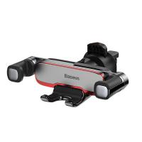 ราคา Baseus แท่นวางโทรศัพท์ในรถยนต์พร้อมที่ชาร์จไร้สาย รุ่น Simplism gravity car mount holder with suction base Black (21277677200)