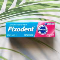 ราคา Fixodent Denture Adhesive Cream Complete Original 214068 g ฟิกโซเดนท์ ครีมติดฟันปลอม (13064548804)