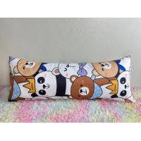 ราคา หมอนบอดี้ใบ ยาว หมอนกอด หมอนคนท้อง คอตตอนพิมลายหนาแน่นนุ่ม (21407857330)