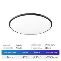 ราคา Han River X Rong River โคมไฟติดเพดาน 48W 36W 20W 3 สีเปลี่ยนโคมไฟเพดาน ไฟแต่งห้องนอน ไฟledติดเพดาน (19325684844)