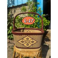 ราคา ตระกร้าหวาย ลายใหม่ ตะกร้าสาน ตะกร้าลายสวยตะกร้าไม้ไผ่หวายเทียมตระกร้าของฝากตระกร้าไปวัดทำบุญ มีที่จับ ตะกร้าสานตะกร้าหวายตะกร้าทำบุญ ตะกร้าตักบาตร (22043816857)