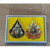 ราคา เข็มที่ระลึก ร 10 บรมราชาภิเษก 72 พรรษา เข็มที่ระลึก ร 10 บรมราชาภิเษก 72 พรรษา แบบแม่เหล็กติดกัน พร้อมกล่อง งานฉลุ สวยคม (22305360499)