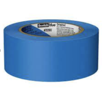 ราคา 3M blue tape เทปกาวสีฟ้า 18มม 24มม 36มม 48มม x 54 8เมตร Scotch Blue 2090 (21763539330)