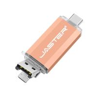 ราคา JASTER TYPE C 3 In 1 USB แฟลชไดร์ฟ128GB หน่วยความจำ64GB ไดร์ฟปากกาทองคำสีกุหลาบ32GB ความเร็วสูง U Disk 16GB แท่ง USB โลโก้ที่กำหนดเองฟรี8GB มีสีสันสีฟ้าสีดำสีแดงสีชมพูสีขาวแฟลชไดร์ฟ4GB (21132707881)