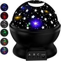 ราคา พร้อมส่ง ไฟ LED ดาวหมุนได้ ไฟตกแต่งห้อง โคมไฟดาว รูปร่างทรงกลม สามารถฉายแสงรูปดวงดาวหลากสีได้ 360 โคมไฟLED แบบหมุนได้ โคมไฟกลางคืน โคมไฟโรแมนติก (22007722287)