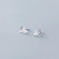 ราคา อาร์เจนตินา100 S925แมลงปอเงินต่างหูแบบหนีบ EG004 (21767951221)