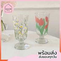 ราคา พร้อมส่ง แก้วใสลายดอกเดซี่ ทรงไวน์ ถูกที่สุด ทรงเตี้ย ทรงสูง งานพรีเมี่ยม จาน ชาม ช้อน แก้ว ถ้วย เซรามิค งานดี (21444945353)