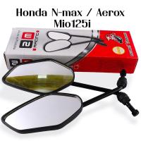 ราคา กระจกเดิม Yamaha Mio Fino N max Aerox Mio125i HONDA Scoopy i Wave110i Wave125i ปลาวาฬ Wave125 กระจกมองข้าง (21287257367)