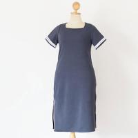 ราคา dress เดรสคอเหลี่ยมผ้าลินิน น่ารักมากเวอร์ (21308613833)