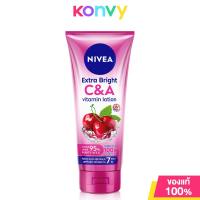 ราคา NIVEA Body นีเวีย เซรั่มบำรุงผิวกาย 320ml Extra White C E C A Repair Protect Radiant Smooth Super C (22056674233)