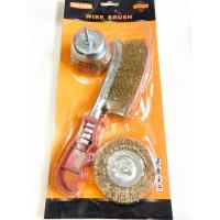 ราคา แปรงลวด 3 ชิ้น แปรงลวดขัดสนิม แปรงลวดกลม แปรงลวดขัดสนิม แปรงลวดกลมทองเหลืองมีแกน แปรงลวดขัดพื้น แปรงขัด แปรงขัดลวดแบบมีด้ามจับ (4126212562)