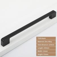 ราคา มือจับประตูตู้รองเท้า ลิ้นชัก ตู้ไวน์ ตู้กับข้าว ขนาดเล็ก สไตล์ยุโรป โมเดิร์น มินิมอล สีดํา (18168271678)