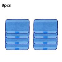 ราคา ไมโครไฟเบอร์ผ้าถูพื้นเปียกเปลี่ยนอะไหล่สำหรับ IRobot Braava 320 321 380 380T 5200 5200C 4200 4205หุ่นยนต์เครื่องดูดฝุ่นผ้าเช็ดทำความสะอาดเปียกอุปกรณ์เสริม (16573730319)