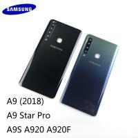 ราคา Samsung Galaxy A9 2018 A9 Star Pro A9S A920 A920F Battery Cover Rear Door Back Glass Housing Camera Lens Cover Sticker glue (13852066243)