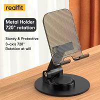 ราคา Realfit H2 Aluminum Alloy Holder Foldable Stable Portable and 3 axies 720 Rotatable at will Phone Holder (21955803141)