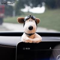 ราคา JaneDream ที่แขวนผ้ากำมะหยี่สำหรับตกแต่งรถHiasan Mobil รูปการ์ตูนสุนัข (20402396280)