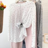 ราคา SODSAI พร้อมส่ง เสื้อชีฟอง ขาวบางลายจุดสีดำ แบบสวม แฟชั่นผู้หญิง ทรงหลวม แมตช์ได้ทุกลุค (21713068494)